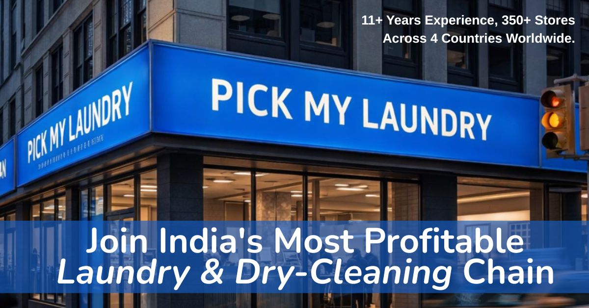 Pick My Laundry Franchise in india